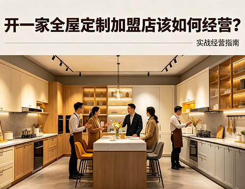 開一家全屋定制加盟店該如何經營？